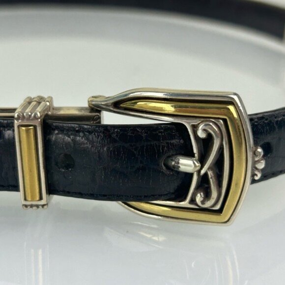 Brighton Women’s Belt 41500 Reversible ML/32 Waist - Picture 2 of 12